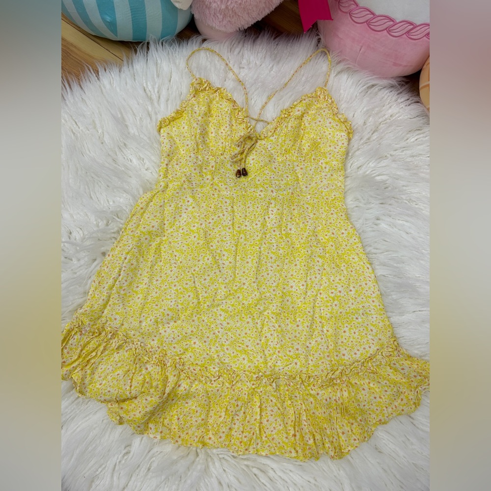 Skylar + Madison Yellow Sundress